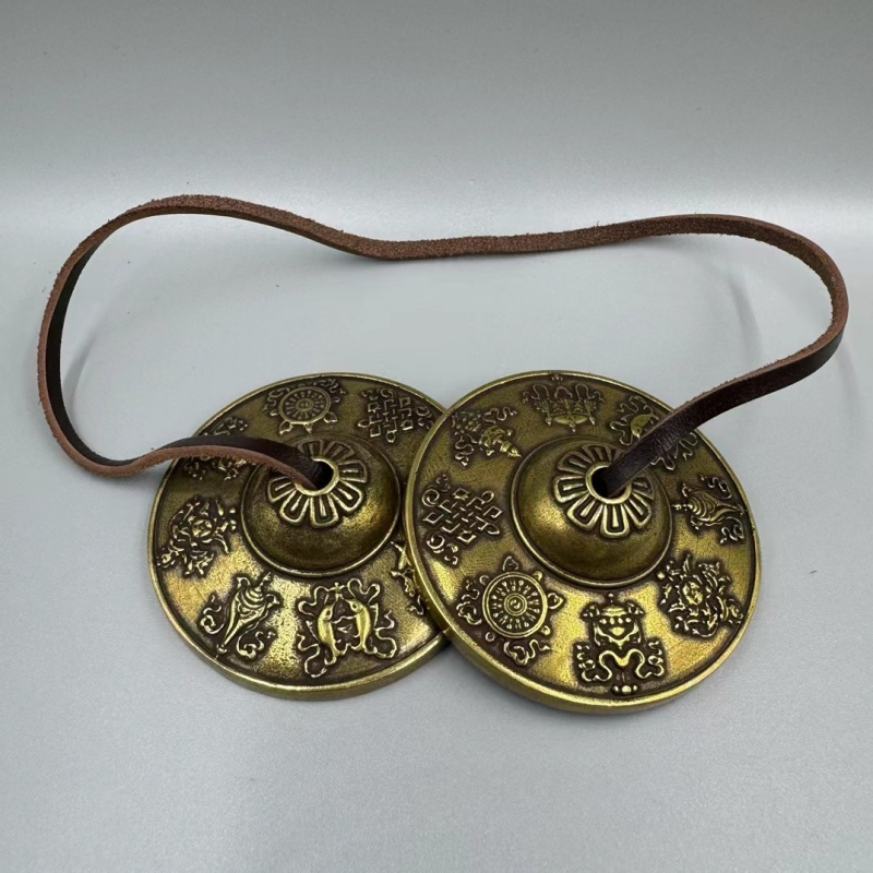 Vintage Collectible Bells - Níbor de latão, design de dragão