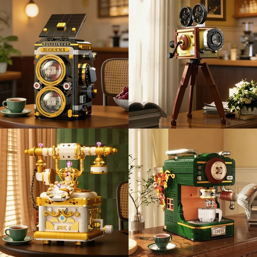 Collectible Vintage Cameras - Máquina de Café em Forma de