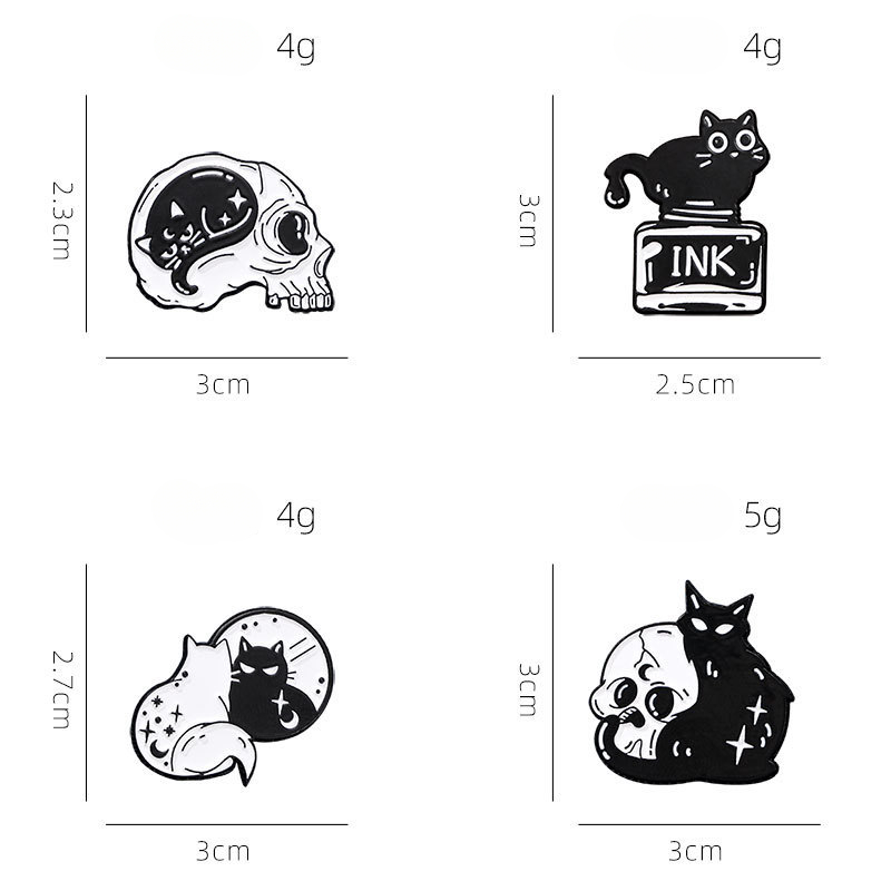 Bonito gato preto coleção plan - Collectible Vintage Brooches avaliação e preço