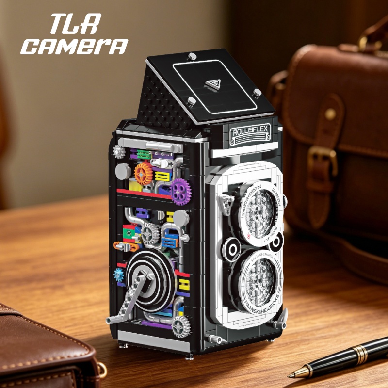 Conjunto de blocos de montar d - Collectible Vintage Cameras avaliação e preço