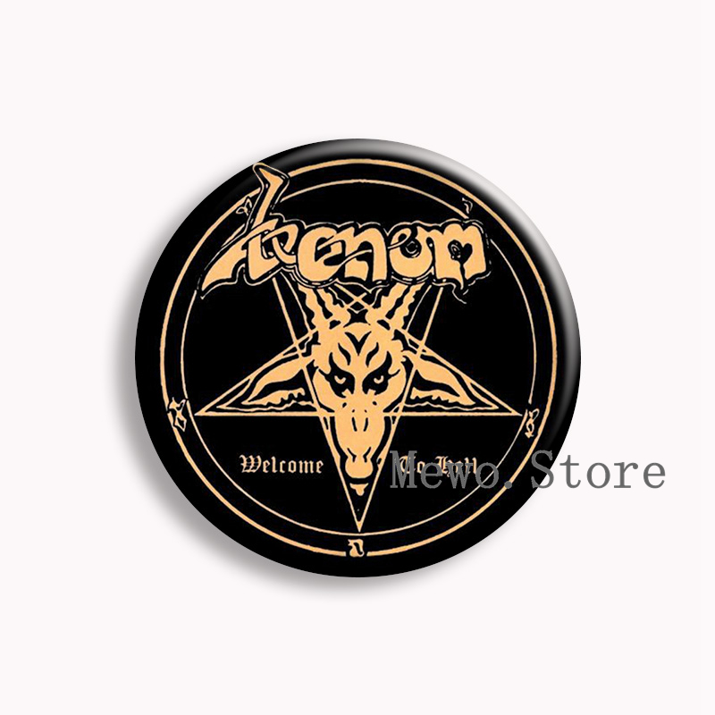Rock mayhem banda botão macio  - Collectible Vintage Brooches avaliação e preço