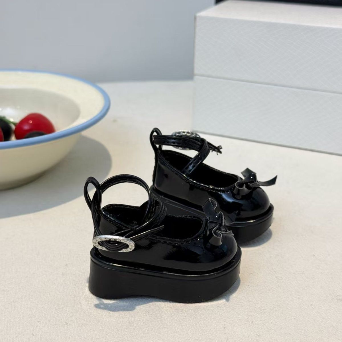 Sapatos de Boneca com Laço Mar - Vintage Collectible Shoes avaliação e preço