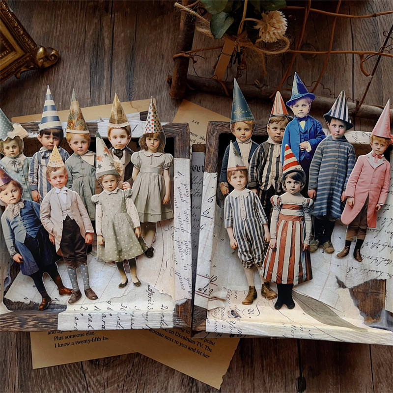 15 Peças de Papel Decorativo V - Vintage Collectible Dolls avaliação e preço
