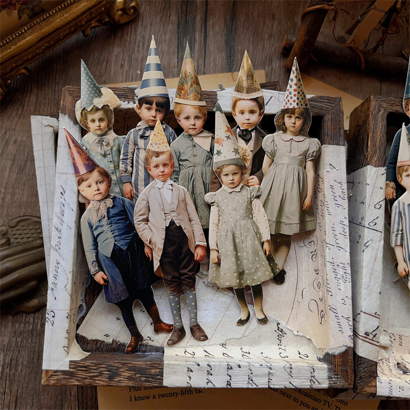 15 Peças de Papel Decorativo V - Vintage Collectible Dolls avaliação e preço