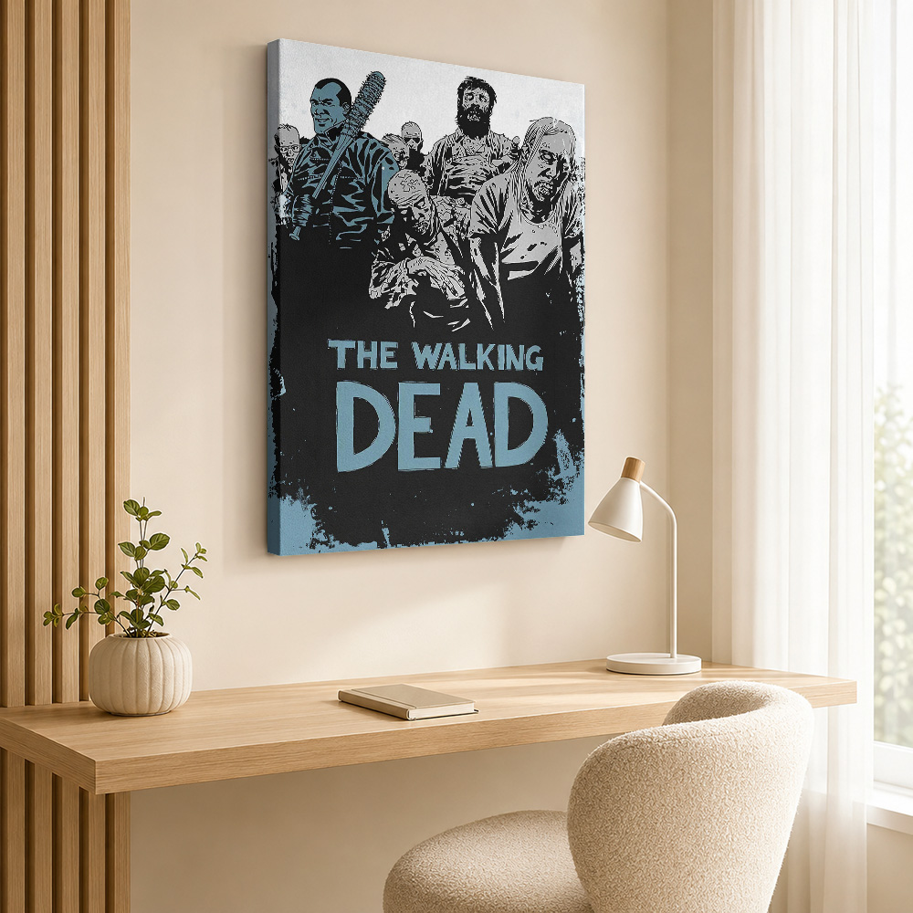 Pôster em Tela The Walking Dea - Collectible Vintage Photos avaliação e preço