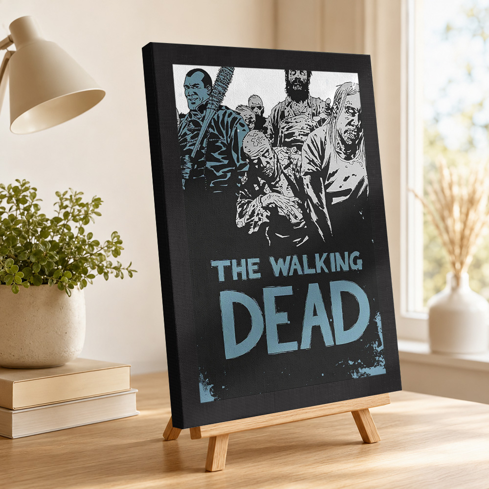 Pôster em Tela The Walking Dea - Collectible Vintage Photos avaliação e preço