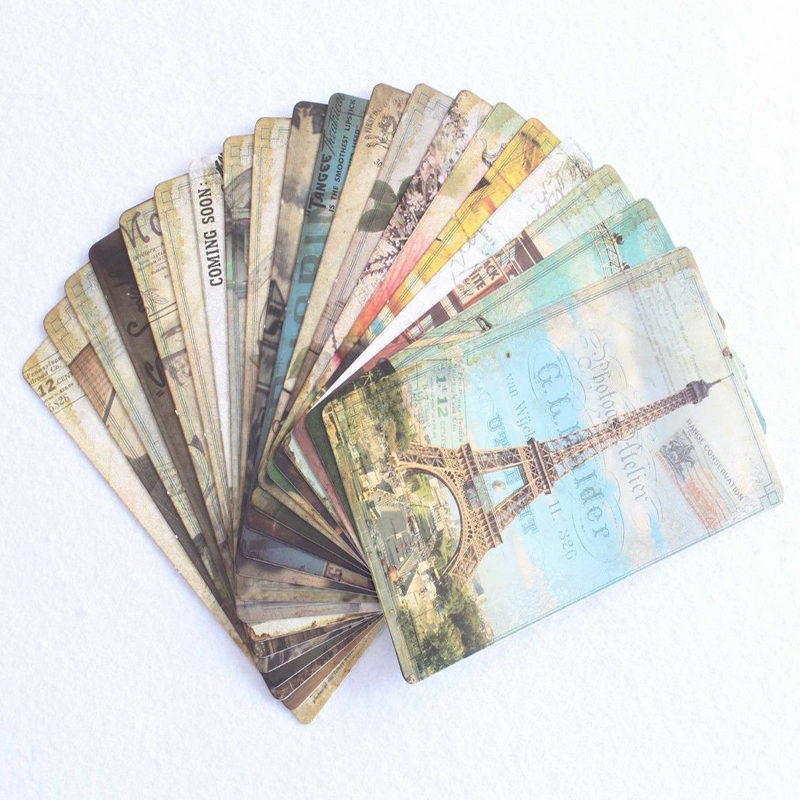 Lançamento 32 pçs cartões de p - Collectible Vintage Greeting Cards avaliação e preço