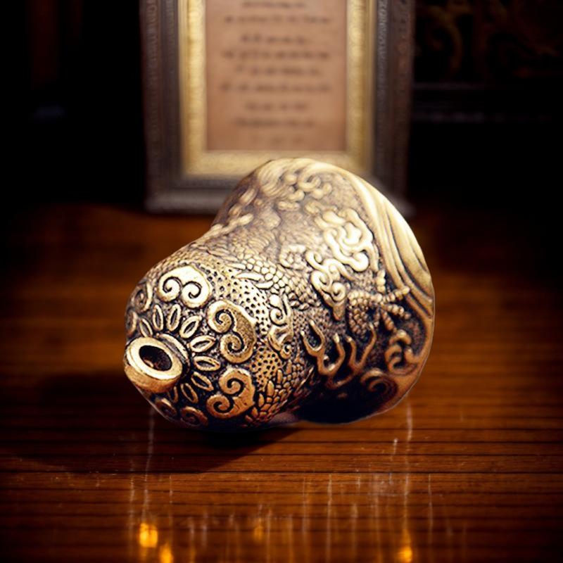Sino de bronze vintage esculpi - Vintage Collectible Bells avaliação e preço