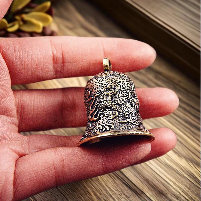 Sino de bronze vintage esculpi - Vintage Collectible Bells avaliação e preço