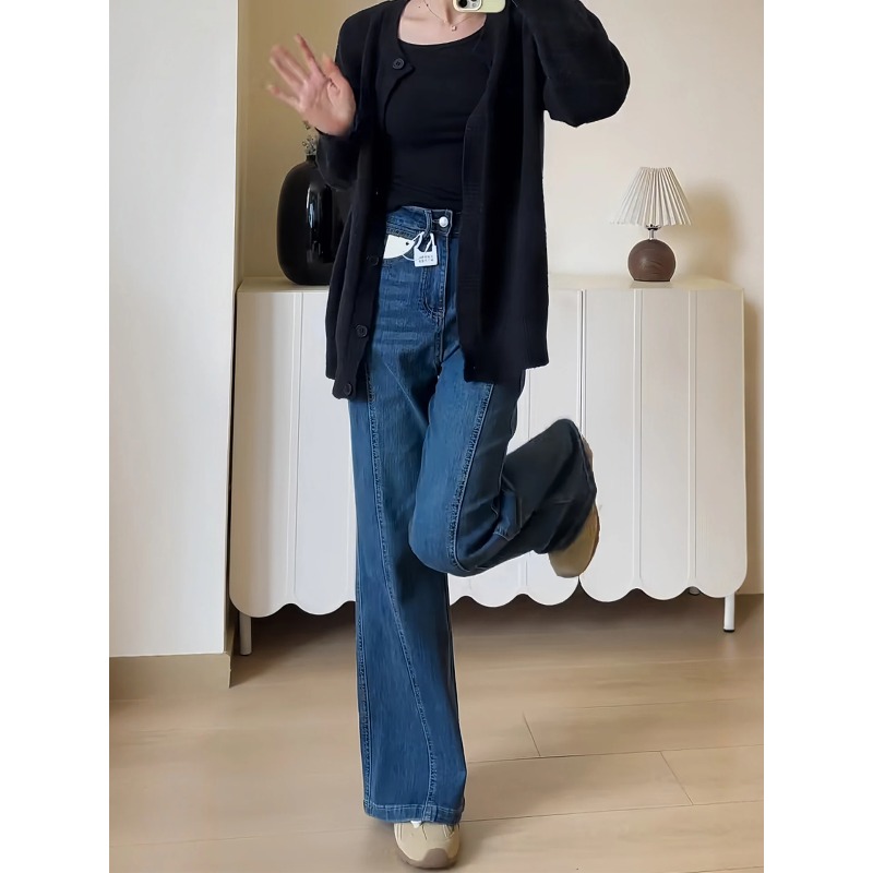 Outono elástico sino bot jeans - Vintage Collectible Bells avaliação e preço